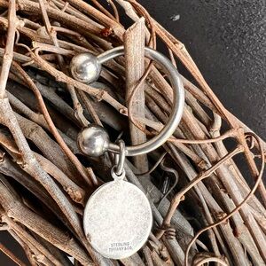 Vintage Tiffany & Co. Sterling Silver Horseshoe Screwball Keyring